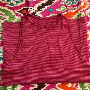 Lulu lemon swiftly high neck tank